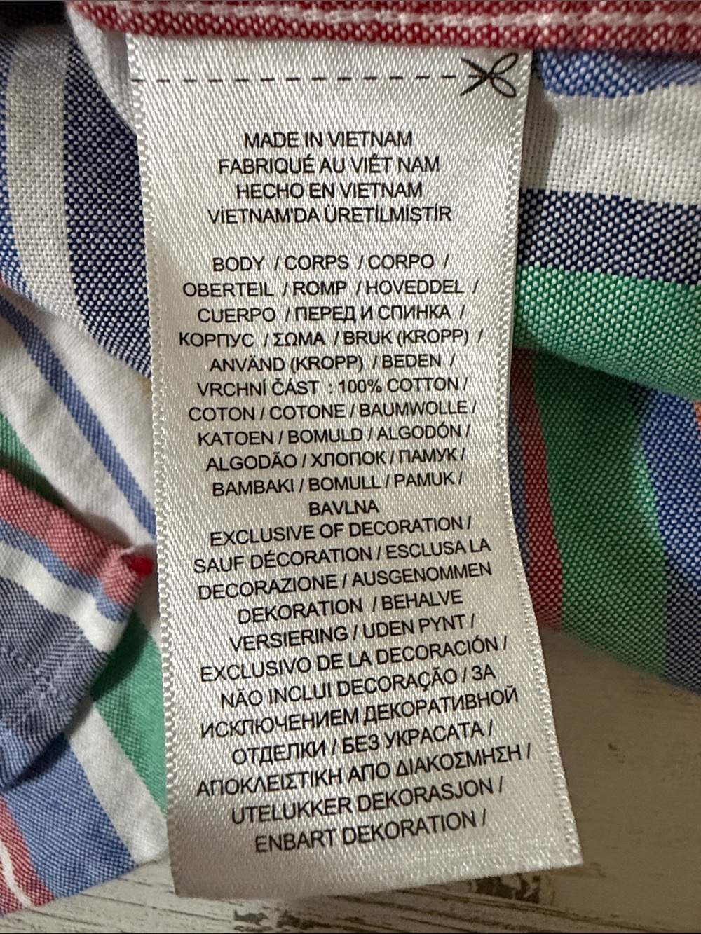 Polo by Ralph Lauren Multicolor Vertical Stripe Short-Sleeve Button-Down Shirt - Picture 5 of 7